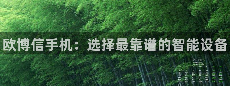 门徒网站：欧博信手机：选择最靠谱的智能设备